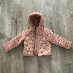 Michael Kors Sherpa and puffer jacket